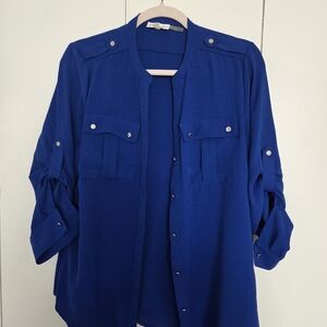 Calvin Klein Royal Blue Shirt